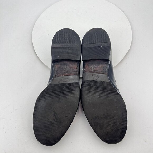 Allen Edmonds Bridgeton Men Size 9D Black Leather Tassel Loafer Dress Shoes - Picture 10 of 15